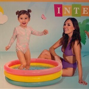 Intex Sunset Glow Baby Pool 34 x 10 Brand New!